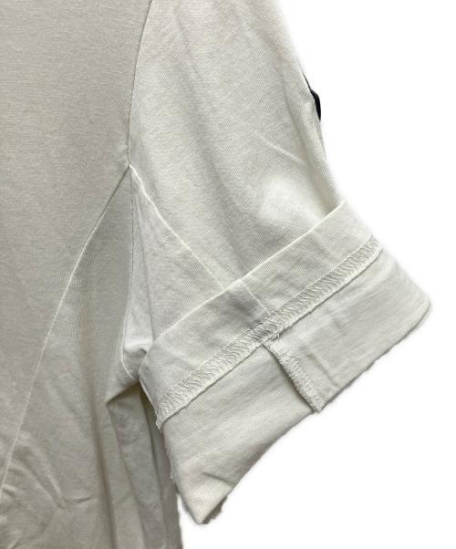 MONCLER（モンクレール）MONCLER (モンクレール) 半袖カットソー ホワイト サイズ:SIZE XSの古着・服飾アイテム