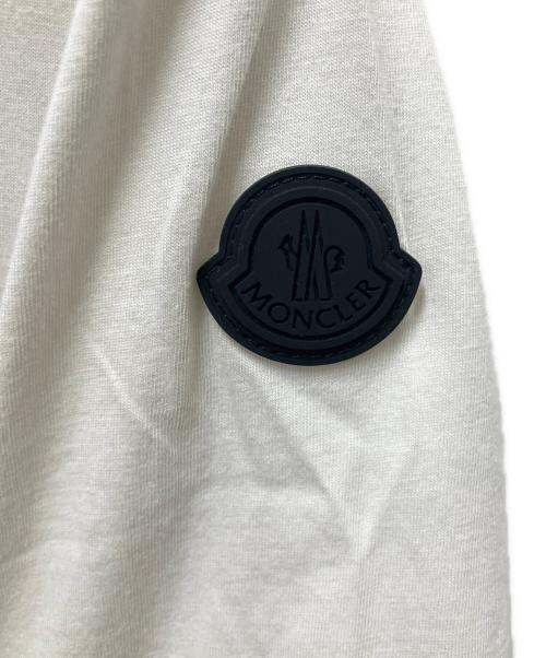 MONCLER（モンクレール）MONCLER (モンクレール) 半袖カットソー ホワイト サイズ:SIZE XSの古着・服飾アイテム