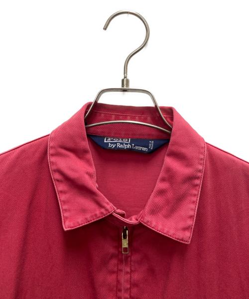 POLO RALPH LAUREN（ポロ・ラルフローレン）POLO RALPH LAUREN (ポロ・ラルフローレン) スイングトップ レッド サイズ:SIZE Mの古着・服飾アイテム
