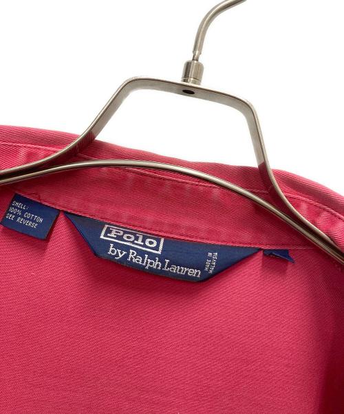 POLO RALPH LAUREN（ポロ・ラルフローレン）POLO RALPH LAUREN (ポロ・ラルフローレン) スイングトップ レッド サイズ:SIZE Mの古着・服飾アイテム