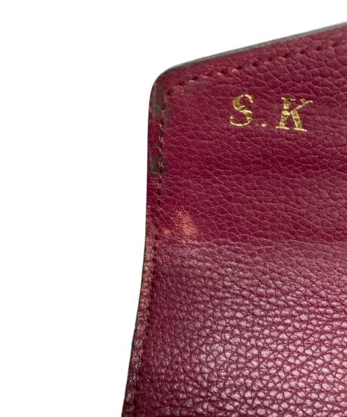 LOUIS VUITTON（ルイ ヴィトン）LOUIS VUITTON (ルイ ヴィトン) 長財布　ポルトフォイユ・パラス ブラウン×レッドの古着・服飾アイテム
