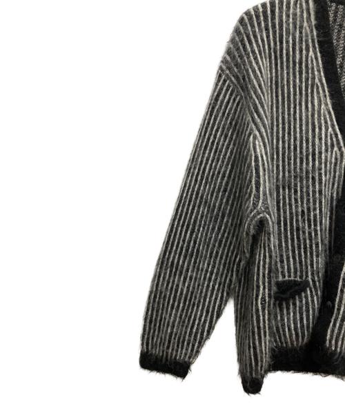 SUPREME（シュプリーム）SUPREME (シュプリーム) ニットカーディガン ブラック×ホワイト サイズ:SIZE XLの古着・服飾アイテム