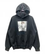 SUPREME×ANTIHEROシュプリーム×アンタイヒーロー）の古着「プルオーバーパーカー」｜ブラック