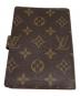LOUIS VUITTON (ルイ ヴィトン) 手帳カバー ブラウン：10000円