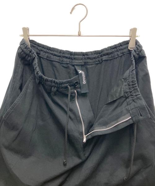 GROUND Y（グラウンドワイ）GROUND Y (グラウンドワイ) ハーフパンツ ブラック サイズ:SIZE 3の古着・服飾アイテム