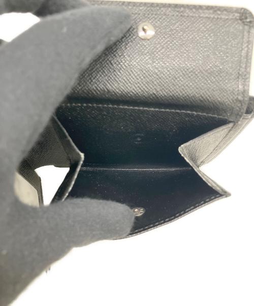 LOUIS VUITTON（ルイ ヴィトン）LOUIS VUITTON (ルイ ヴィトン) 2つ折り財布 ブラックの古着・服飾アイテム