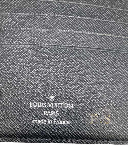 LOUIS VUITTON（ルイ ヴィトン）LOUIS VUITTON (ルイ ヴィトン) 2つ折り財布 ブラックの古着・服飾アイテム