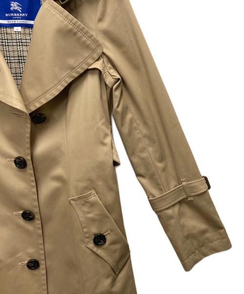 BURBERRY BLUE LABEL（バーバリー ブルー レーベル）BURBERRY BLUE LABEL (バーバリー ブルー レーベル) トレンチコート ベージュ サイズ:SIZE 36の古着・服飾アイテム