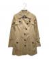 BURBERRY BLUE LABEL（バーバリー ブルー レーベル）の古着「トレンチコート」｜ベージュ