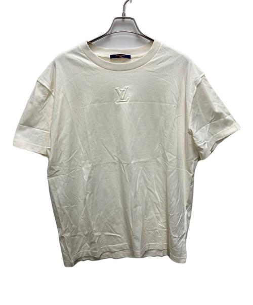 LOUIS VUITTON（ルイ ヴィトン）LOUIS VUITTON (ルイ ヴィトン) 半袖カットソー アイボリー サイズ:SIZE XLの古着・服飾アイテム