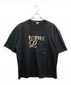 LOEWEロエベ）の古着「半袖カットソー」｜ブラック