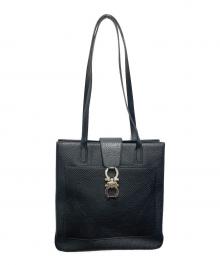 Salvatore Ferragamo（サルヴァトーレ フェラガモ）の古着「トートバッグ」｜ブラック