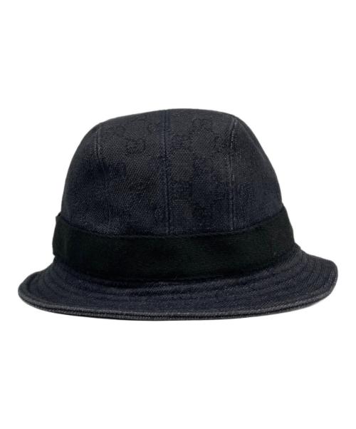 GUCCI（グッチ）GUCCI (グッチ) バケットハット ブラックの古着・服飾アイテム
