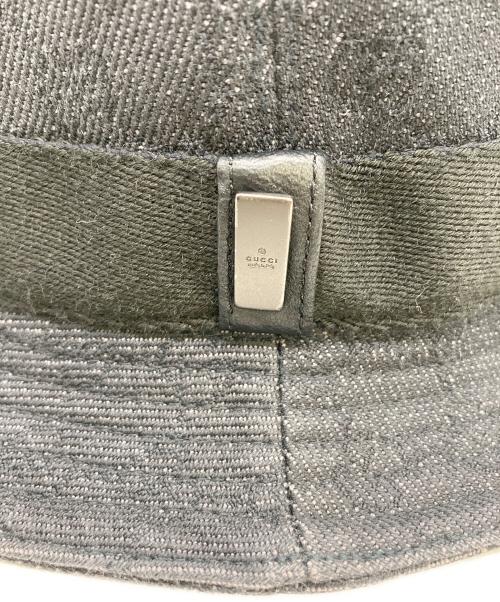 GUCCI（グッチ）GUCCI (グッチ) バケットハット ブラックの古着・服飾アイテム