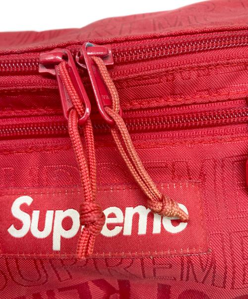 SUPREME（シュプリーム）SUPREME (シュプリーム) ウエストバッグ レッドの古着・服飾アイテム