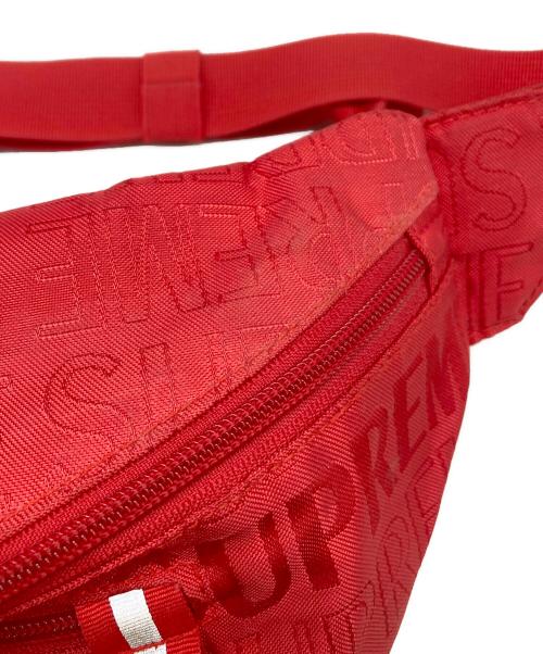 SUPREME（シュプリーム）SUPREME (シュプリーム) ウエストバッグ レッドの古着・服飾アイテム