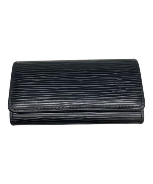 LOUIS VUITTON（ルイ ヴィトン）LOUIS VUITTON (ルイ ヴィトン) 4連キーケース　エピ ブラックの古着・服飾アイテム