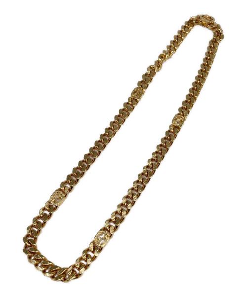 GUCCI（グッチ）GUCCI (グッチ) ネックレス　インターロッキング カラー（ゴールド）の古着・服飾アイテム