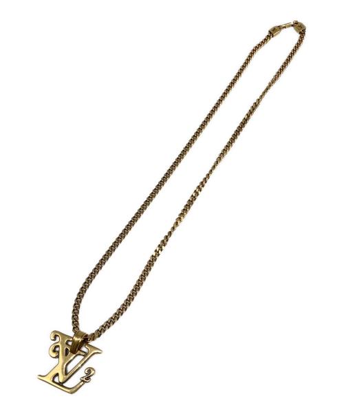 LOUIS VUITTON（ルイ ヴィトン）LOUIS VUITTON (ルイ ヴィトン) NIGO (二ゴー) コリエ スクエアードネックレス ゴールド カラー（ゴールド）の古着・服飾アイテム