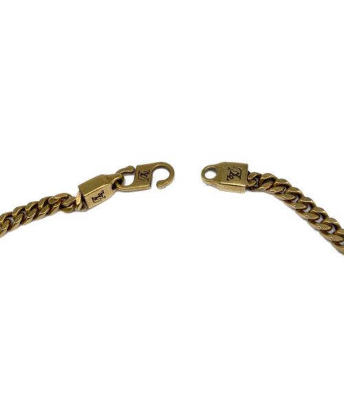 LOUIS VUITTON（ルイ ヴィトン）LOUIS VUITTON (ルイ ヴィトン) NIGO (二ゴー) コリエ スクエアードネックレス ゴールド カラー（ゴールド）の古着・服飾アイテム