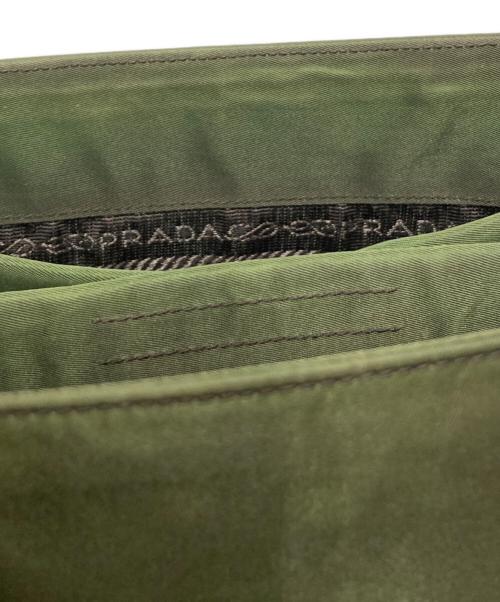PRADA（プラダ）PRADA (プラダ) トートバッグ グリーンの古着・服飾アイテム