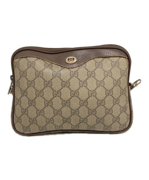 GUCCI（グッチ）GUCCI (グッチ) ショルダーバッグ ブラウンの古着・服飾アイテム