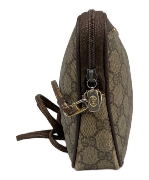 GUCCI（グッチ）GUCCI (グッチ) ショルダーバッグ ブラウンの古着・服飾アイテム