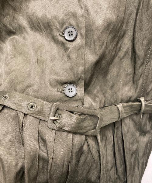 ZARA（ザラ）ZARA (ザラ) ノースリーブ・キャミソールワンピース グリーン サイズ:SIZE Mの古着・服飾アイテム