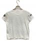 VALENTINO (ヴァレンティノ) 半袖カットソー ホワイト×ブラック サイズ:SIZE S：12000円