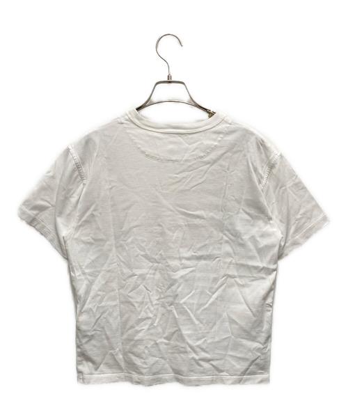 HERMES（エルメス）HERMES (エルメス) 半袖カットソー　L`INSTRVCTION DV ROY ホワイト サイズ:SIZE 38の古着・服飾アイテム