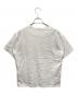 HERMES (エルメス) 半袖カットソー　L`INSTRVCTION DV ROY ホワイト サイズ:SIZE 38：25000円