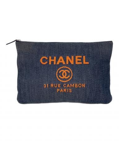 中古・古着通販】CHANEL (シャネル) クラッチバッグ ドーヴィル