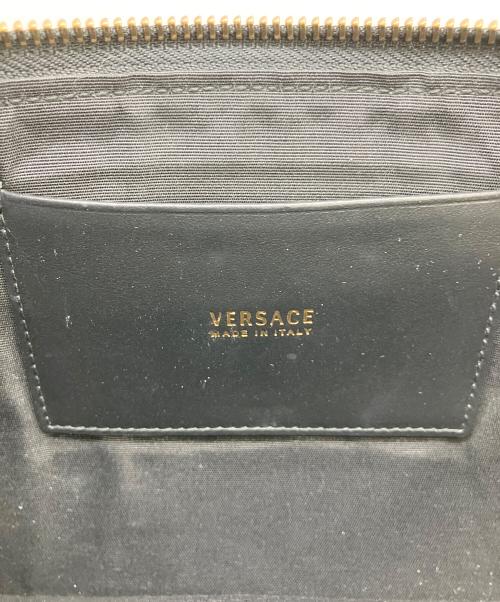 VERSACE（ヴェルサーチェ）VERSACE (ヴェルサーチェ) クラッチバッグ ブラックの古着・服飾アイテム