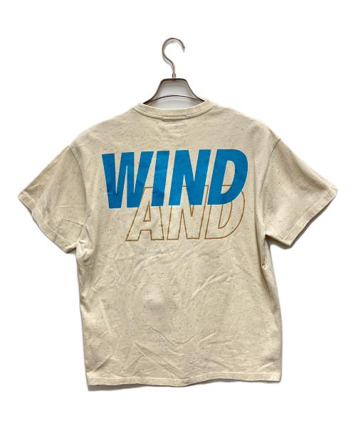 WIND AND SEA（ウィンダンシー）WIND AND SEA (ウィンダンシー) 半袖カットソー ベージュ サイズ:SIZE Mの古着・服飾アイテム