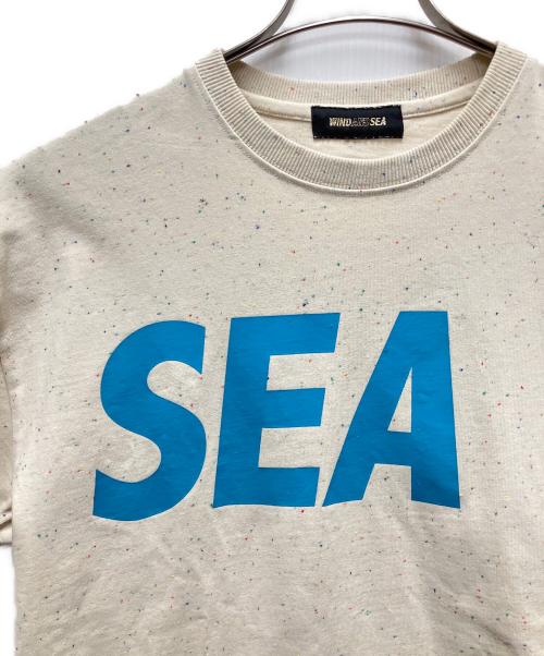 WIND AND SEA（ウィンダンシー）WIND AND SEA (ウィンダンシー) 半袖カットソー ベージュ サイズ:SIZE Mの古着・服飾アイテム