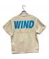 WIND AND SEA (ウィンダンシー) 半袖カットソー ベージュ サイズ:SIZE M：8000円