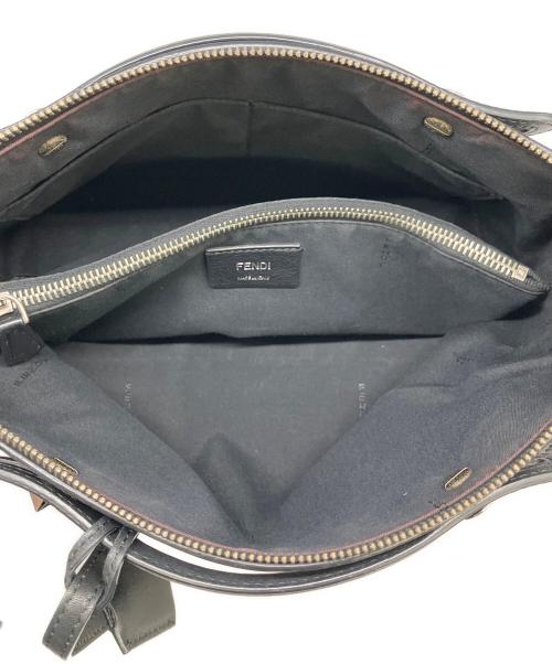 FENDI（フェンディ）FENDI (フェンディ) 2WAYバッグ　バイザウェイ ミディアム ブラックの古着・服飾アイテム
