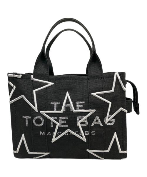 MARC JACOBS（マークジェイコブス）MARC JACOBS (マークジェイコブス) スターキャンバストートバッグスモール ブラックの古着・服飾アイテム