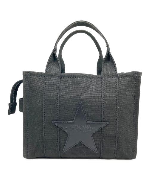 MARC JACOBS（マークジェイコブス）MARC JACOBS (マークジェイコブス) スターキャンバストートバッグスモール ブラックの古着・服飾アイテム