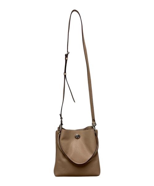 COACH（コーチ）COACH (コーチ) 2WAYショルダーバッグ ベージュの古着・服飾アイテム