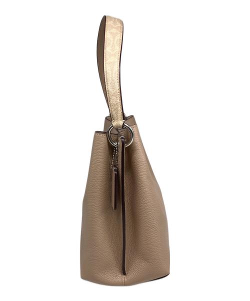 COACH（コーチ）COACH (コーチ) 2WAYショルダーバッグ ベージュの古着・服飾アイテム