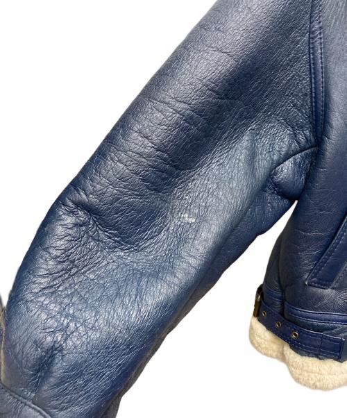 TEODEM（テオデム）TEODEM (テオデム) B-3 ムートンジャケット ネイビー サイズ:SIZE Mの古着・服飾アイテム
