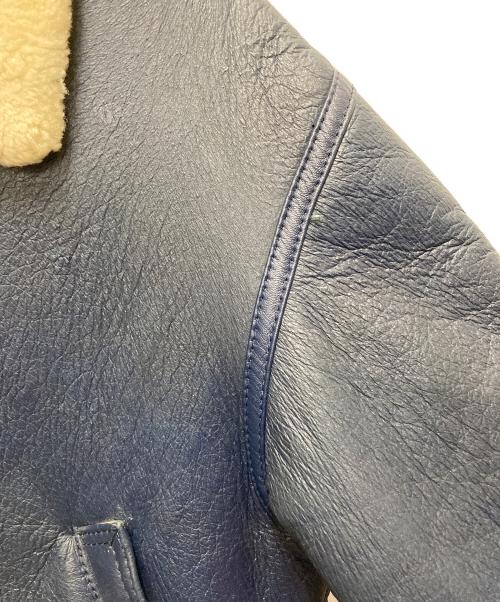 TEODEM（テオデム）TEODEM (テオデム) B-3 ムートンジャケット ネイビー サイズ:SIZE Mの古着・服飾アイテム