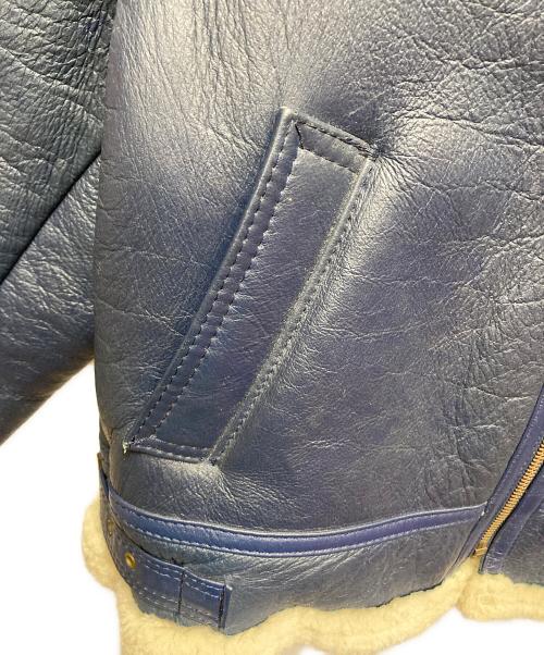 TEODEM（テオデム）TEODEM (テオデム) B-3 ムートンジャケット ネイビー サイズ:SIZE Mの古着・服飾アイテム