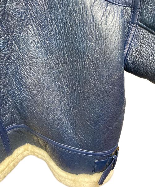 TEODEM（テオデム）TEODEM (テオデム) B-3 ムートンジャケット ネイビー サイズ:SIZE Mの古着・服飾アイテム
