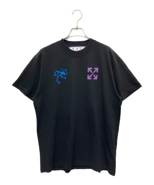 OFFWHITE（オフホワイト）OFFWHITE (オフホワイト) 半袖カットソー ブラック サイズ:SIZE XXSの古着・服飾アイテム