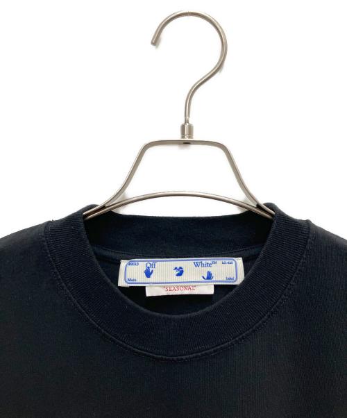 OFFWHITE（オフホワイト）OFFWHITE (オフホワイト) 半袖カットソー ブラック サイズ:SIZE XXSの古着・服飾アイテム