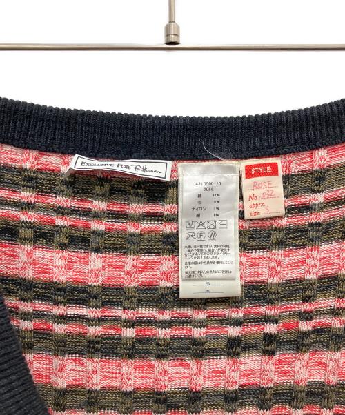 Ron Herman（ロンハーマン）Ron Herman (ロンハーマン) ローズ ストライプ ラップスカート ネイビー×レッド サイズ:SIZE Sの古着・服飾アイテム