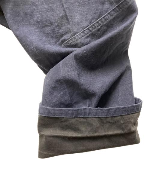 NEMETH（ネメス）NEMETH (ネメス) 立体裁断サルエルデニムパンツ ネイビー サイズ:SIZE XSの古着・服飾アイテム