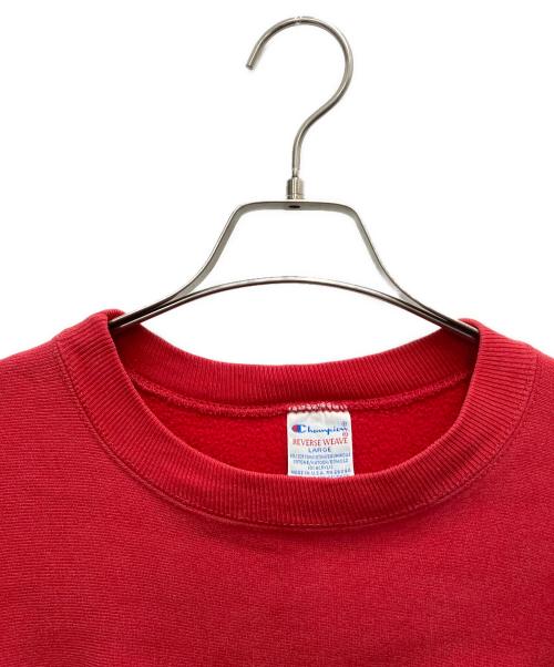 Champion REVERSE WEAVE（チャンピオン リバース ウィーブ）Champion REVERSE WEAVE (チャンピオン リバース ウィーブ) スウェット　90s レッド サイズ:SIZE Lの古着・服飾アイテム